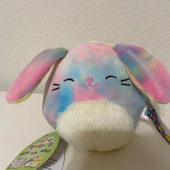 5” Squishmallow Flip-a-Mallow Candy the Bunny Rabbit Aimee the Chick NWT - Picture 2 of 8